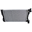 2-Piece Kit Radiator, 1.8L, 4Cyl, Includes (1) Radiator Support and (1) Radiator