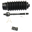 4-Piece Kit Driver Side Suspension Kit, Includes (2) Tie Rod End and (2) Steering Rack Boot