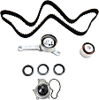 2-Piece Kit Timing Belt Kit, 2.4L, 4Cyl Water Pump Included Includes (1) Timing Belt Kit and (1) Water Pump