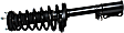 1998 Toyota Camry LE - 4-Piece Kit Rear, Driver and Passenger Side Suspension Kit,  Includes (2) Fully Loaded Strut and (2) Sway Bar Link