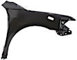 2007 Toyota Camry - 2-Piece Kit Front Primed Bumper Cover, USA Built Vehicle,  Includes (1) Bumper Cover and (1) Fender