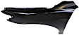 2007 Toyota Camry - 2-Piece Kit Front Primed Bumper Cover, USA Built Vehicle,  Includes (1) Bumper Cover and (1) Fender