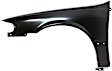 2-Piece Kit, Front Primed Bumper Cover, CAPA Certified, Includes (1) Bumper Cover and (1) Fender