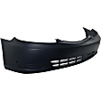 2-Piece Kit Front Primed Bumper Cover, USA Built Vehicle, CAPA Certified, Includes (1) Bumper Cover and (1) Fender