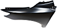 2009 Toyota Corolla - 2-Piece Kit Front Primed Bumper Cover, For Models Without Spoiler Holes, Japan or North America Built Vehicle,  Includes (1) Bumper Cover and (1) Fender