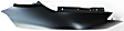 2-Piece Kit, Front, Passenger Side Fender, Includes (1) Bumper Cover and (1) Fender