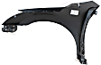 2-Piece Kit, Front Primed Bumper Cover, Sedan, Includes (1) Bumper Cover and (1) Fender