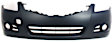 2-Piece Kit, Front Primed Bumper Cover, Sedan, Includes (1) Bumper Cover and (1) Fender