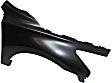 2015 Nissan Altima Base - 2-Piece Kit Front Primed Bumper Cover,  Includes (1) Bumper Cover and (1) Fender