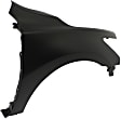 2015 Nissan Altima Base - 2-Piece Kit Front Primed Bumper Cover,  Includes (1) Bumper Cover and (1) Fender
