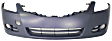 2-Piece Kit, Front Primed Bumper Cover, Sedan, CAPA Certified, Includes (1) Bumper Cover and (1) Fender