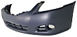 2-Piece Kit, Front Primed Bumper Cover, Sedan, CAPA Certified, Includes (1) Bumper Cover and (1) Fender