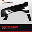 2-Piece Kit, Front, Passenger Side Fender, Includes (1) Bumper Cover and (1) Fender