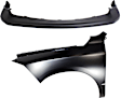2-Piece Kit Front, Driver Side Fender Kit, For Models Without Sport Package, Includes (1) Bumper Cover and (1) Fender