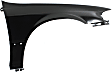 2-Piece Kit, Front Primed Bumper Cover, CAPA Certified, Includes (1) Bumper Cover and (1) Fender