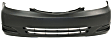 2-Piece Kit, Front Primed Bumper Cover, USA Built Vehicle, CAPA Certified, Includes (1) Bumper Cover and (1) Fender