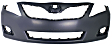 2-Piece Kit, Front Primed Bumper Cover, USA Built Vehicle, CAPA Certified, Includes (1) Bumper Cover and (1) Fender