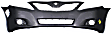 2-Piece Kit, Front Primed Bumper Cover, USA Built Vehicle, CAPA Certified, Includes (1) Bumper Cover and (1) Fender