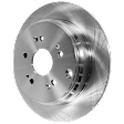 4-Wheel Set Front and Rear Brake Disc and Pad Kit, Plain Surface 5 Lugs Front-295.91 mm/Rear-304.55 mm Ceramic Pro-Line Series, Includes (4) Disc and (2) Pad Set