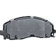 2019 Dodge Grand Caravan - 8-Piece Kit Front and Rear Brake Disc and Pad Kit, Plain Surface, 5 Lugs, Ceramic, Dual Piston Front Caliper, 3.6L 6Cyl, Pro-Line Series  Includes (4) Brake Disc and (2) Brake Pad Set