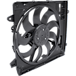 2-Piece Kit Radiator, 3.6L Engine, includes Radiator Fan