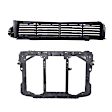 2025 Mazda CX-5 2.5 S - 2-Piece Kit Radiator Support Assembly, 2.5L 4Cyl, Naturally Aspirated, CAPA Certified Includes (1) Active Grille Shutter and (1) Radiator Support