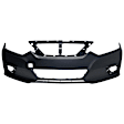 2-Piece Kit, Front Primed Bumper Cover, Includes (1) Bumper Cover and (1) Grille Assembly