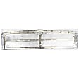 1994-2001 Dodge Ram 1500 - 2-Piece Kit Front, Upper Textured Bumper Cover, Includes (1) Bumper Cover and (1) Grille Assembly
