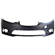 2-Piece Kit, Front Primed Bumper Cover, Includes (1) Bumper Cover and (1) Grille Assembly