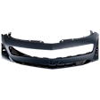 2-Piece Kit, Front Primed Bumper Cover, Sedan, Includes (1) Bumper Cover and (1) Grille Assembly