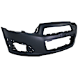 2-Piece Kit, Front Primed Bumper Cover, Includes (1) Bumper Cover and (1) Grille Assembly