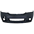 2-Piece Kit Front Primed Bumper Cover, Includes (1) Bumper Cover and (1) Grille Assembly