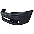 2-Piece Kit Front Primed Bumper Cover, Includes (1) Bumper Cover and (1) Grille Assembly