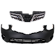 2-Piece Kit, Front Primed Bumper Cover, Includes (1) Bumper Cover and (1) Grille Assembly