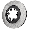 2-Wheel Set Front, Driver and Passenger Side Wheel Hub, Includes (2) Brake Disc, (1) Brake Pad Set, and (2) Wheel Hub