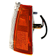 1987 Mazda B2000 - 4-Piece Kit Driver and Passenger Side Halogen Corner Light, With bulb(s),  Includes (2) Corner Light and (2) Turn Signal Light