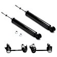 4-Piece Kit Rear, Driver and Passenger Side Suspension Kit, Includes (2) Shock Absorber and Strut Assembly and (2) Sway Bar Link