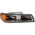 2007 Chevrolet Colorado - 6-Piece Kit Driver and Passenger Side Halogen Headlight, With bulb(s), With Xtreme Package, OE Replacement,  Includes (2) Corner Light, (2) Headlight, and (2) Tail Light