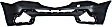 3-Piece Kit, Front Primed Bumper Cover, Includes (1) Bumper Cover, (1) Bumper Trim, and (1) Valance