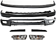 2004 Toyota Tacoma - 7-Piece Kit Front Bumper, 4WD, Paint to Match, Includes (1) Valance, (1) Bumper Filler, (2) Turn Signal Light, (2) Headlight Filler and (1) Bumper