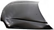 2-Piece Kit Factory Style Hood, Steel, Primed, Includes (1) Bumper Cover and (1) Hood