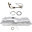 1984 Chevrolet C10 Scottsdale - 2-Piece Kit Fuel Tank, 16 Gallon, 42-7/8 x 14-1/8 x 11, Lock Ring Kit Included, 16 gallons / 61 liters, GAS,  Includes (1) Fuel Sending Unit and (1) Fuel Tank