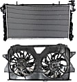 2006 Chrysler Town & Country - 2-Piece Kit Cooling System Service Kit,  Includes (1) Cooling Fan Assembly and (1) Radiator
