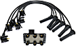 2001-2005 Ford Explorer Sport Trac - Ignition Coil Kit, 4.0L, 6 Cyl. Engine, includes Spark Plug Wires