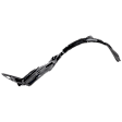 7-Piece Kit Driver Side Halogen Headlight, Includes (2) Bumper Bracket, (1) Bumper Cover, (1) Fender, (1) Fender Liner, (1) Headlight, and (1) Light Bulb