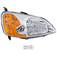 2-Piece Kit Passenger Side LED Headlight, CAPA Certified, Includes (1) Headlight and (1) Light Bulb
