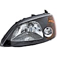 6-Piece Kit, Driver and Passenger Side Incandescent Headlight, With bulb(s), Sedan, OE Replacement, Includes (2) Headlight and (4) Light Bulb