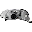 6-Piece Kit Driver and Passenger Side LED Headlight, Includes (2) Fender, (2) Headlight, and (2) Light Bulb