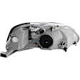 4-Piece Kit Driver Side LED Headlight, Includes (1) Fender, (1) Grille Assembly, (1) Headlight, and (1) Light Bulb