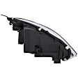 5-Piece Kit Driver and Passenger Side LED Headlight, Coupe, Includes (1) Bumper Cover, (2) Headlight, and (2) Light Bulb